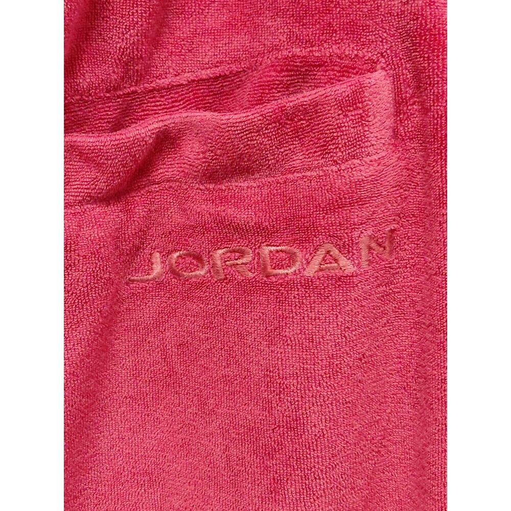 Jordan Red Drawstring Shorts Solid Polyester Size… - image 4